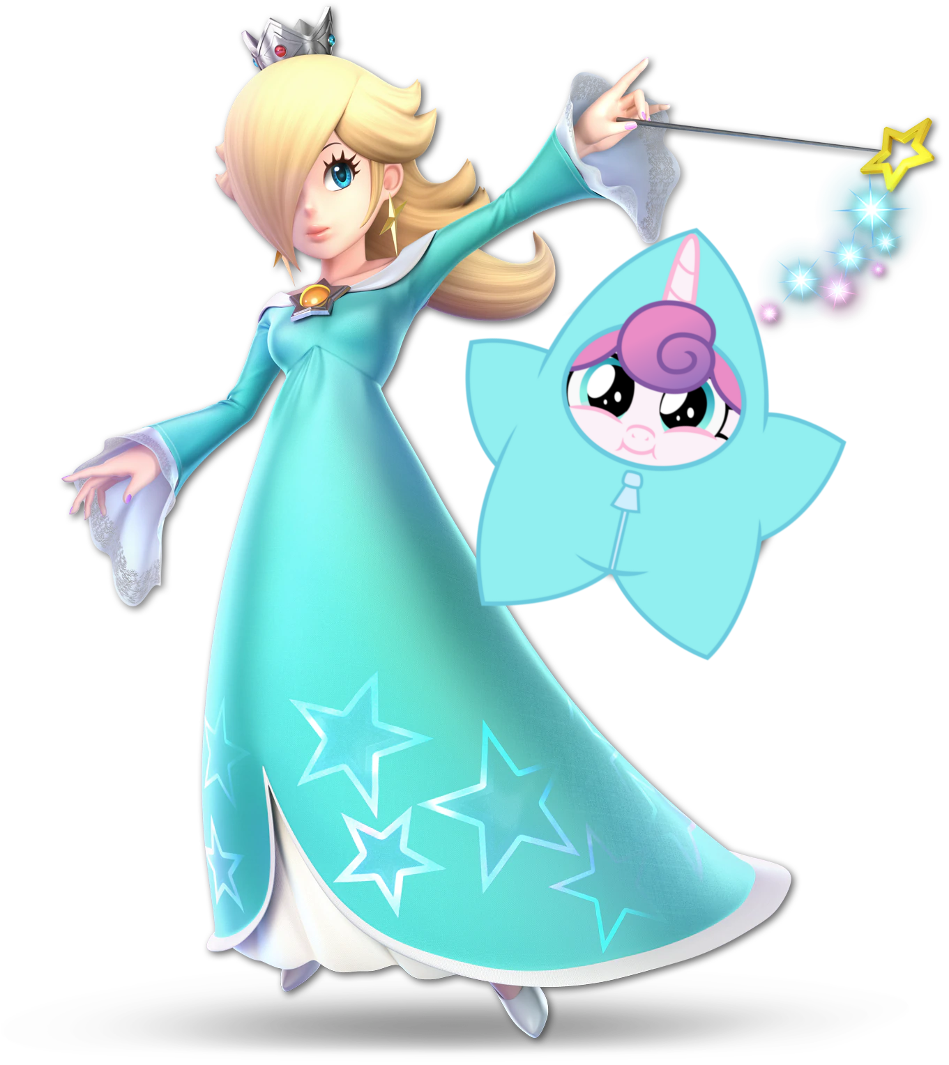 Rosalina (Surfing) [Super Smash Bros. Ultimate] [Mods]