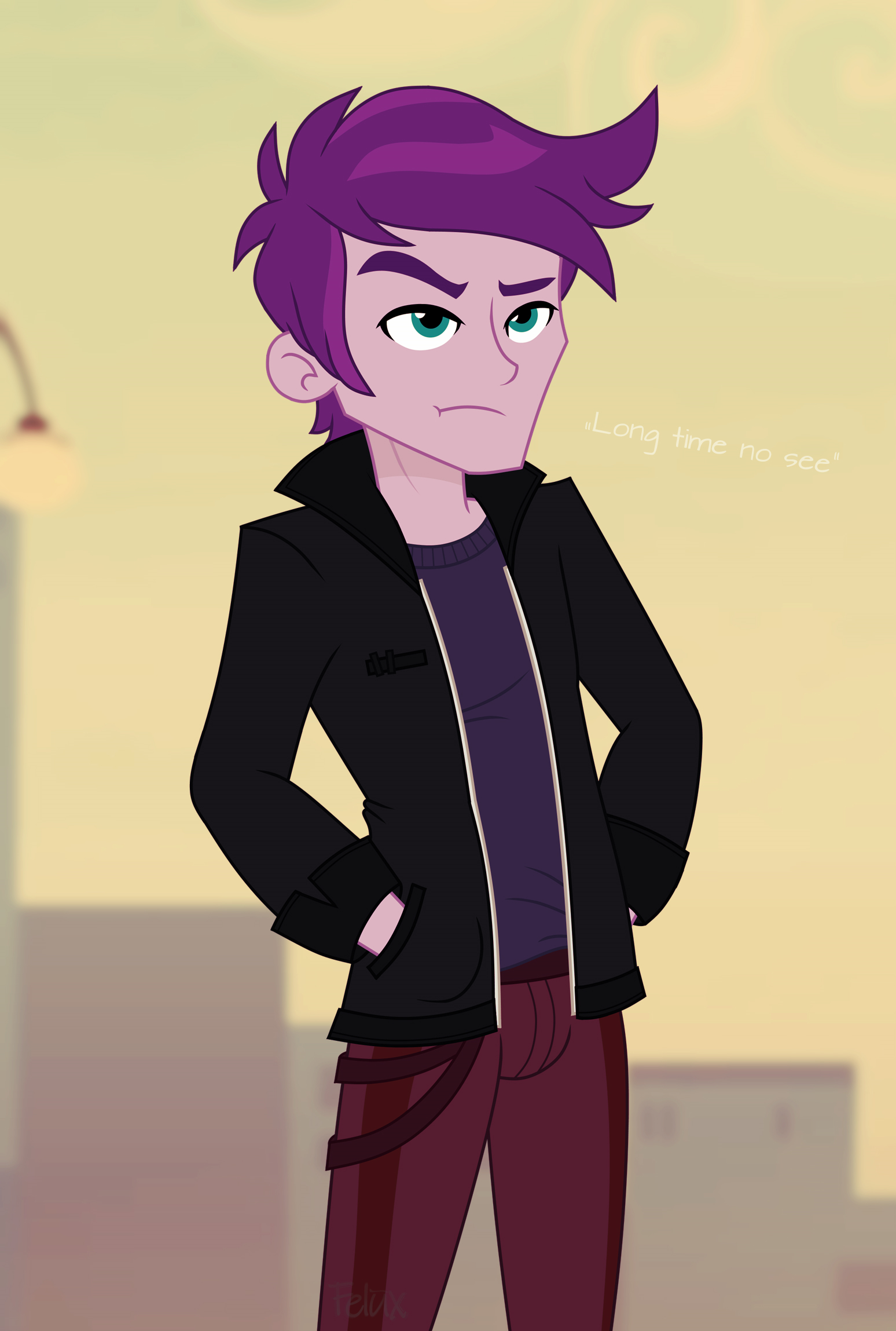 1890178 - safe, artist:felux, derpibooru import, jewelry thief (character), equestria  girls, equestria girls series, alternate clothes, background human, bad,  canterlot city, clothes, jacket, male, show accurate, solo - Twibooru