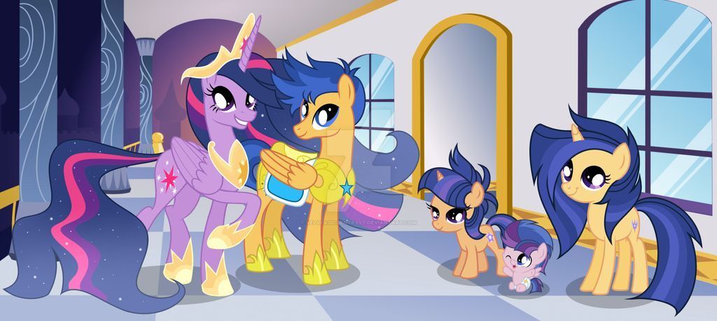 mlp twilight sparkle and flash sentry