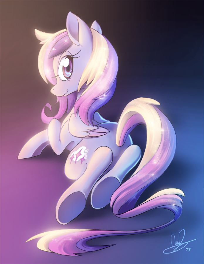 Glittering cloud MLP. Пуппи Смайл. Puppy smile МЛП.