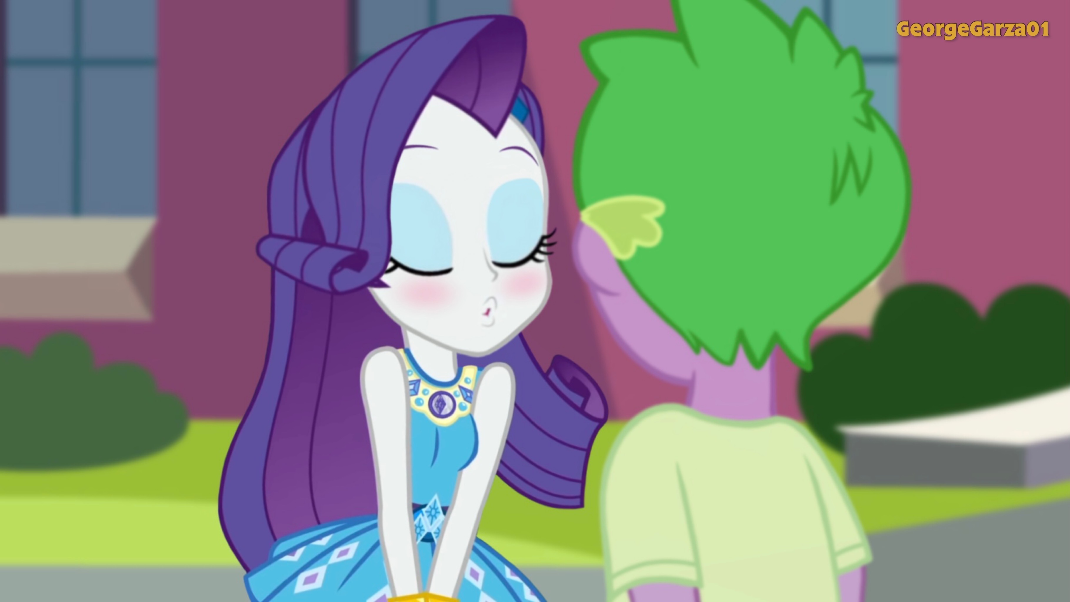 My Little Pony Equestria Girls Rarity And Spike