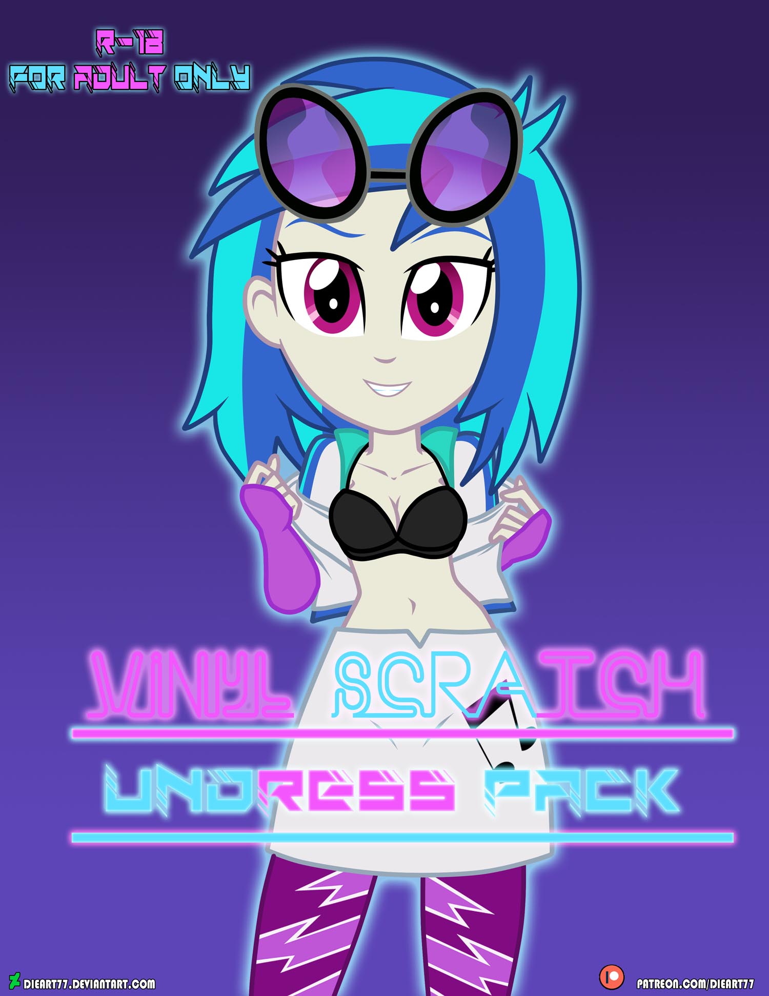 equestria girls vinyl scratch