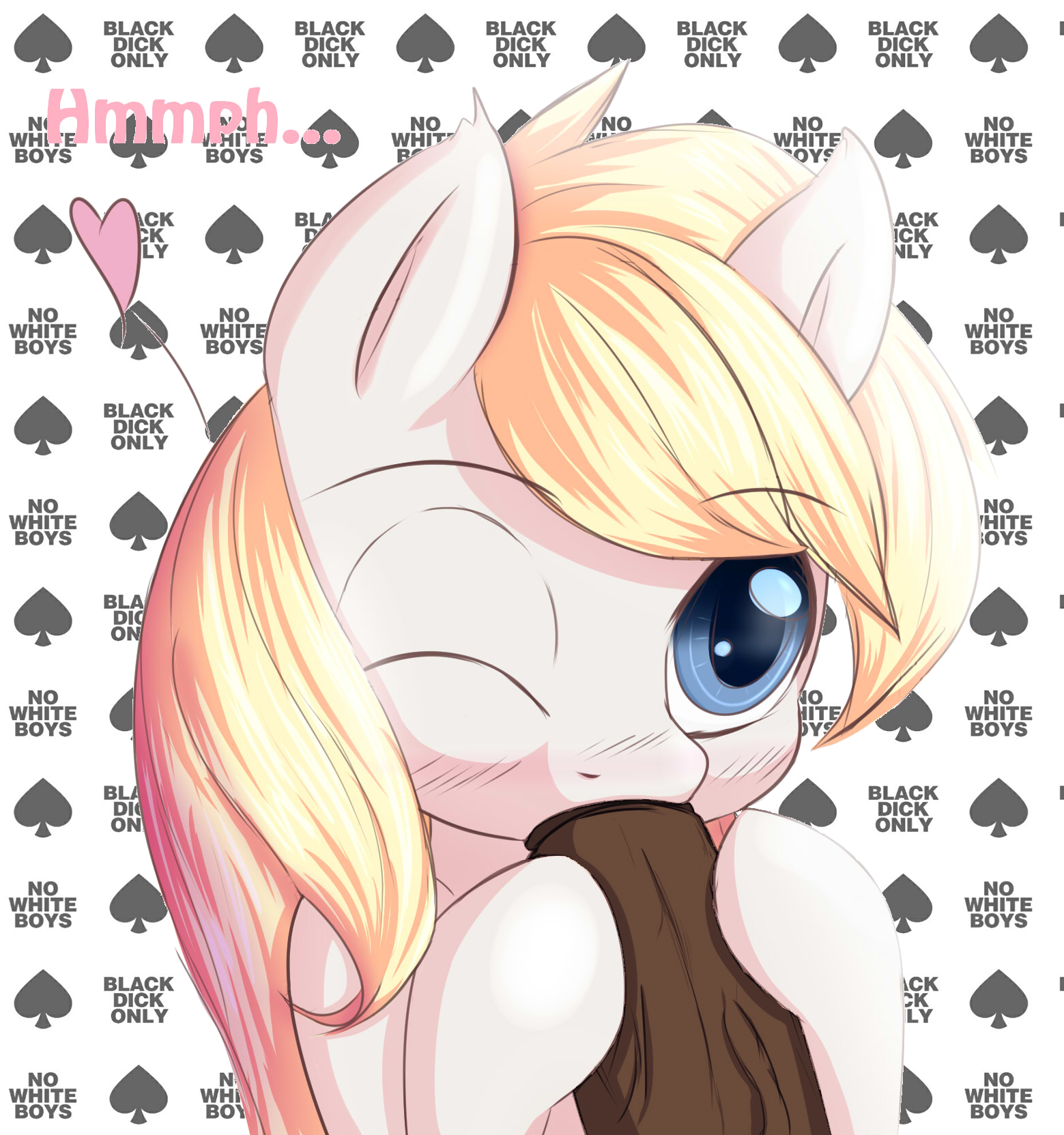 1559px x 1663px - 2507217 - explicit, artist:aryanne, edit, oc, oc:aryanne, unofficial  characters only, human, pony, blacked, blonde, blowjob, blushing, cum,  cute, cute porn, dark skin, female, heart, human on pony action, human  penis, image, interspecies,