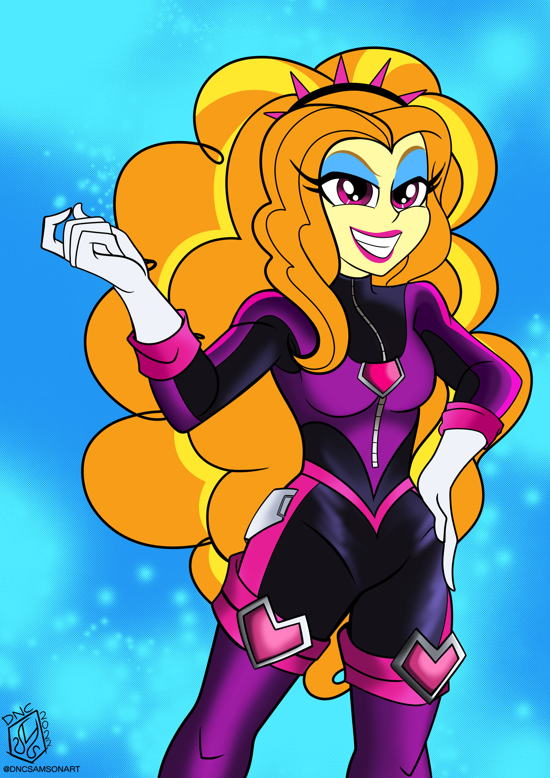 2852445 - safe, artist:dncsamsonart, derpibooru import, adagio dazzle,  equestria girls, image, jpeg, kazumi evans, rouge the bat, solo, sonic the  hedgehog (series), voice actor joke - Twibooru