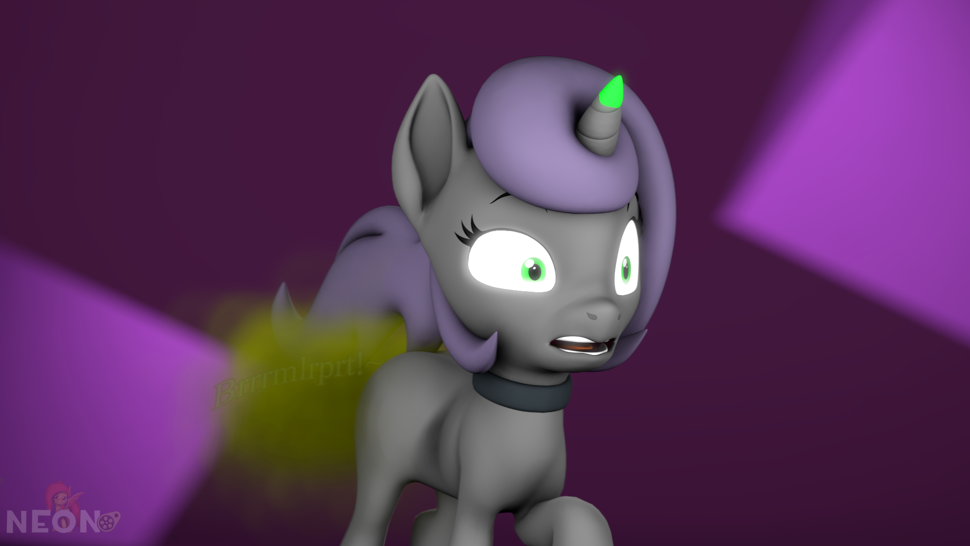 2655522 - suggestive, artist:neonthebatty, derpibooru import, oc,  oc:venefica, pony, unicorn, 3d, fart, fart cloud, fart fetish, fart noise,  fetish, image, onomatopoeia, png, sound effects, source filmmaker - Twibooru