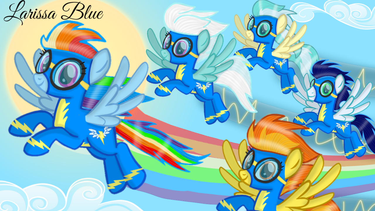 2920589 - safe, artist:mlplary6, rainbow dash, soarin', pegasus