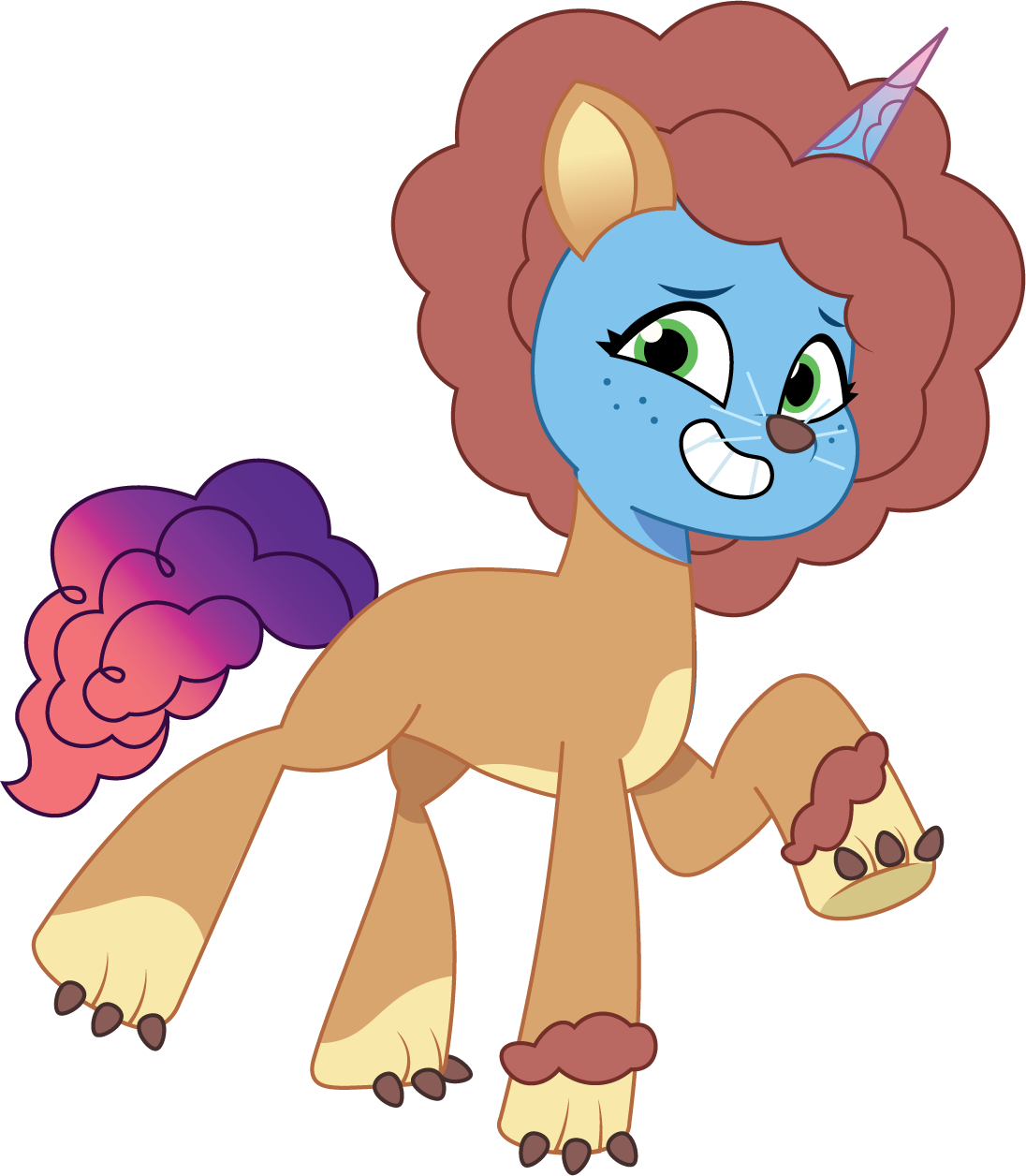 3052159 - safe, artist:prixy05, derpibooru import, pony, unicorn, g5, my  little pony: tell your tale, catsuit, clothes, costume, image, lion  costume, misty brightdawn, nightmare night costume, png, rebirth misty,  simple background, solo,